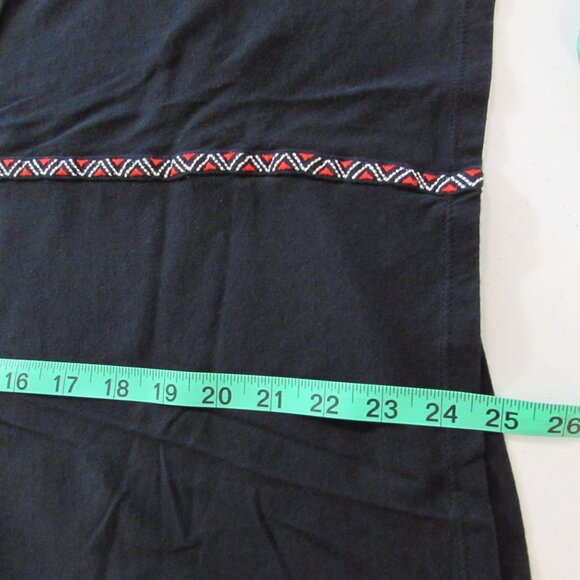 J Jill Embroidered Dipped Hem Knit Tank Cotton Blend XS - Picture 14 of 14